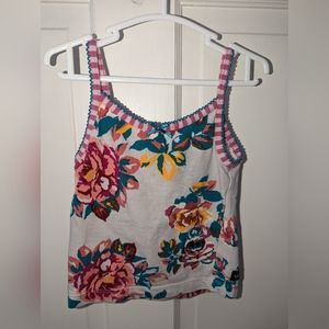 Matilda Jane Little Girl Tank Top Size 2 Small Fit Floral
